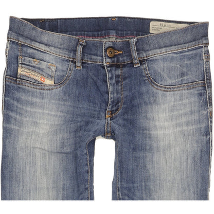 Diesel Livier Women Blue Skinny Slim Jegging Stretch Jeans W29 L33
