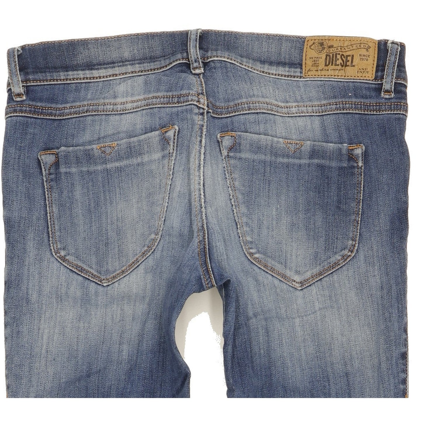 Diesel Livier Women Blue Skinny Slim Jegging Stretch Jeans W29 L33