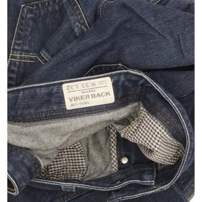 Diesel Vikerback Men Blue Straight Regular Jeans W33 L32