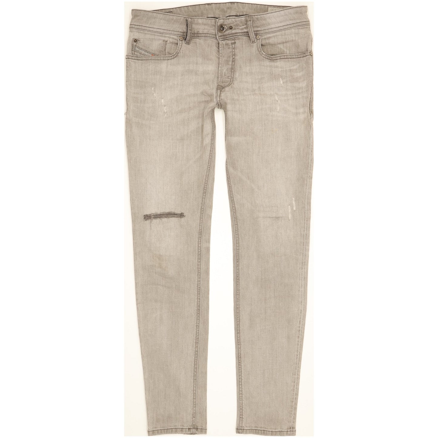 Diesel Sleenker Men Grey Skinny Slim Stretch Jeans W30 L30