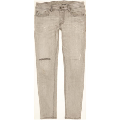 Diesel Sleenker Men Grey Skinny Slim Stretch Jeans W30 L30
