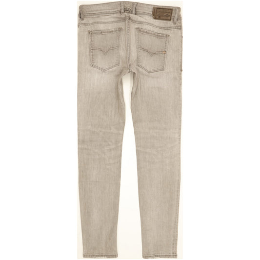 Diesel Sleenker Men Grey Skinny Slim Stretch Jeans W30 L30