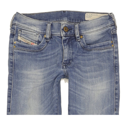 Diesel Ronhois Men Blue Bootcut Regular Stretch Jeans W26 L32