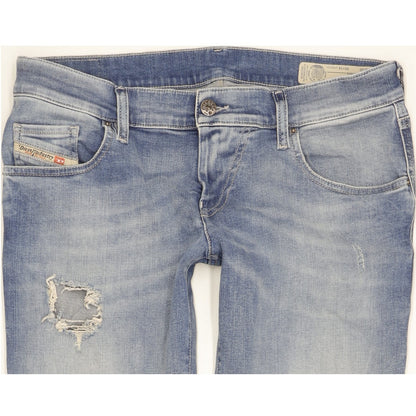 Diesel Grupee Women Blue Skinny Slim Stretch Jeans W30 L31