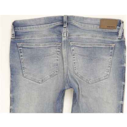 Diesel Grupee Women Blue Skinny Slim Stretch Jeans W30 L31