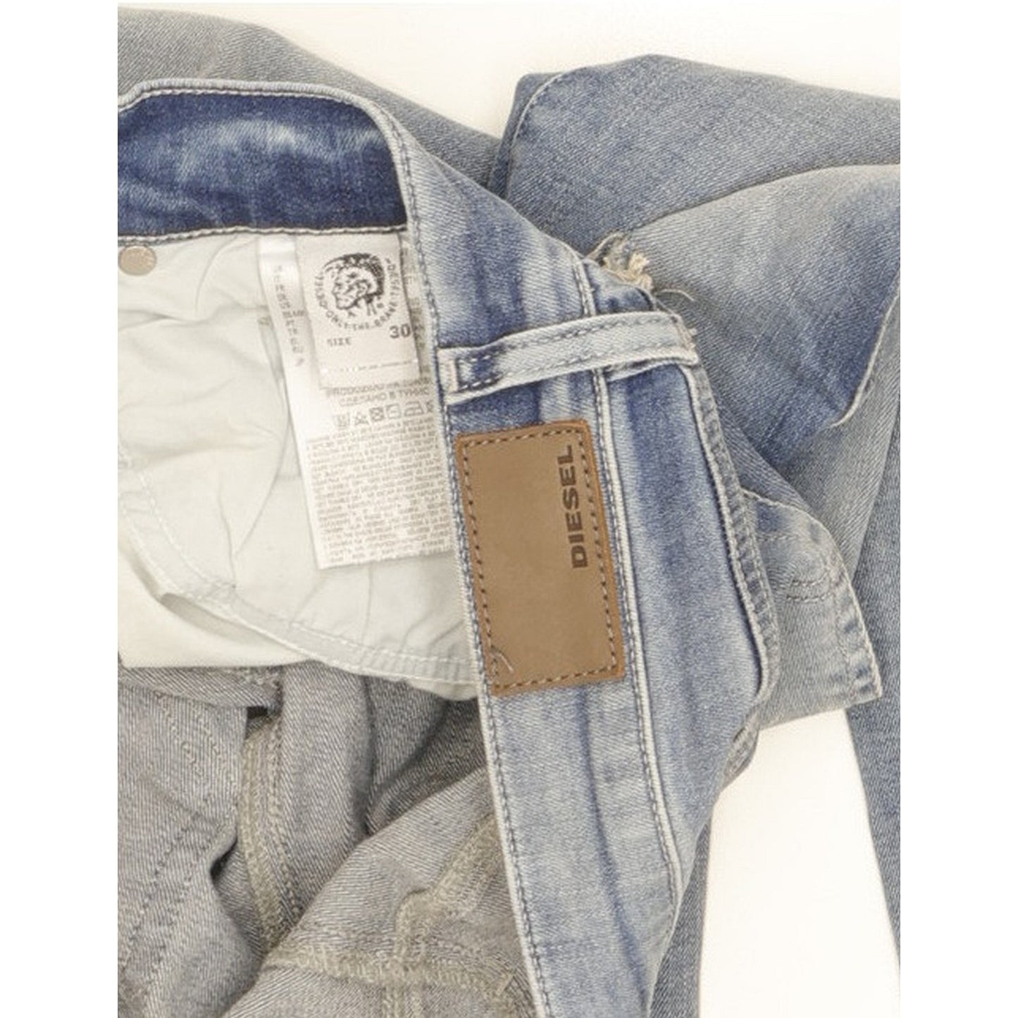 Diesel Grupee Women Blue Skinny Slim Stretch Jeans W30 L31
