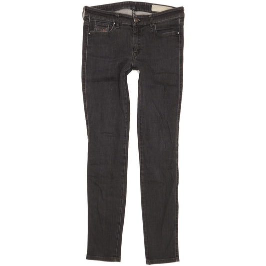 Diesel Doris Women Black Skinny Slim Stretch Jeans W28 L32
