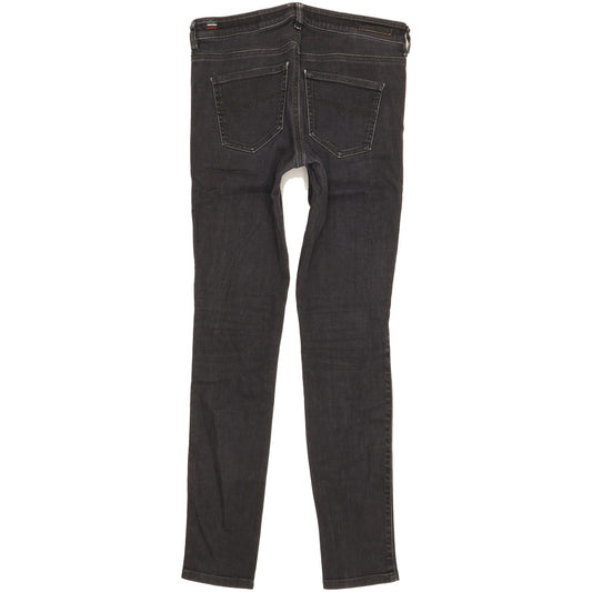 Diesel Doris Women Black Skinny Slim Stretch Jeans W28 L32