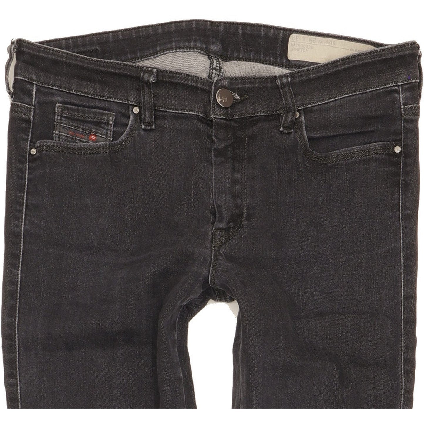 Diesel Doris Women Black Skinny Slim Stretch Jeans W28 L32
