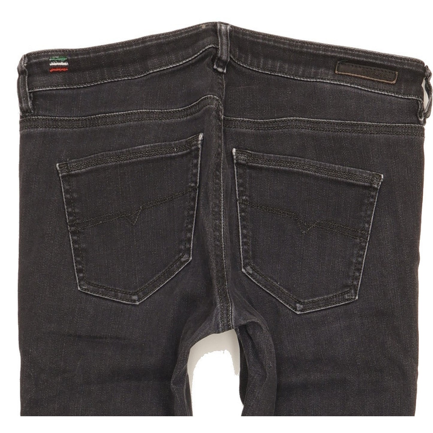 Diesel Doris Women Black Skinny Slim Stretch Jeans W28 L32