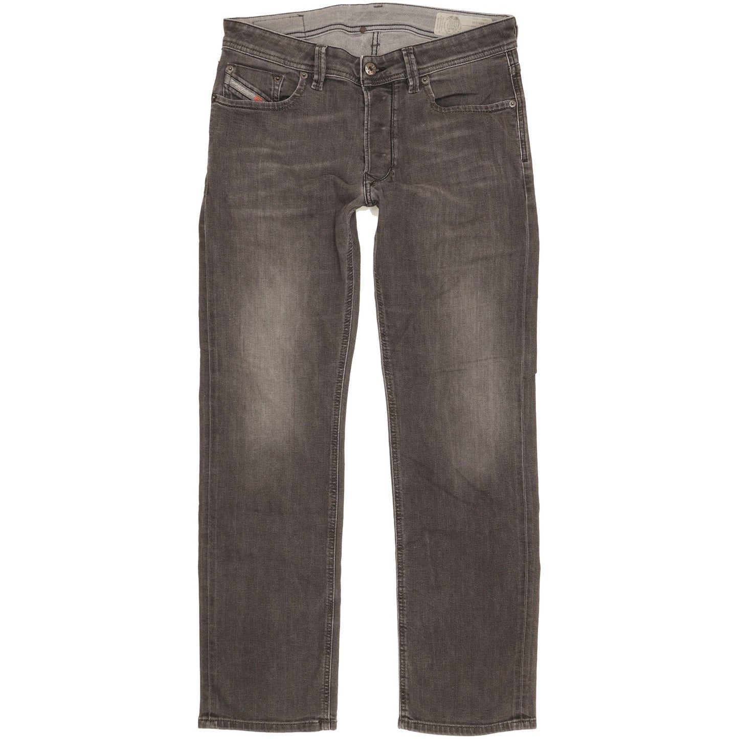 Diesel Larkee Men Grey Straight Regular Stretch Jeans W31 L30