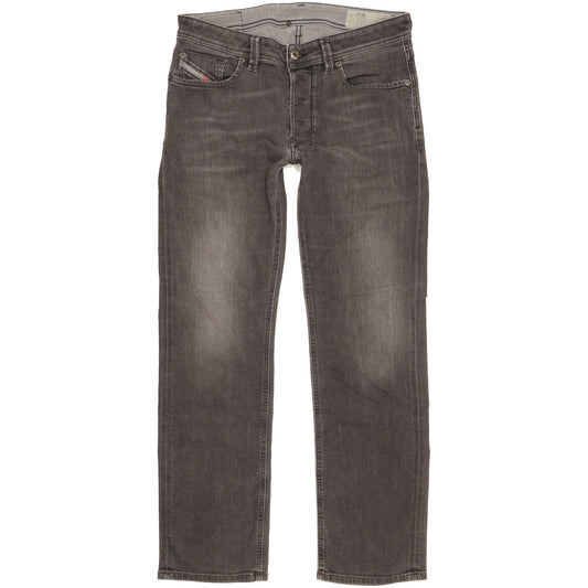 Diesel Larkee Men Grey Straight Regular Stretch Jeans W31 L30