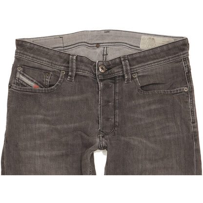 Diesel Larkee Men Grey Straight Regular Stretch Jeans W31 L30