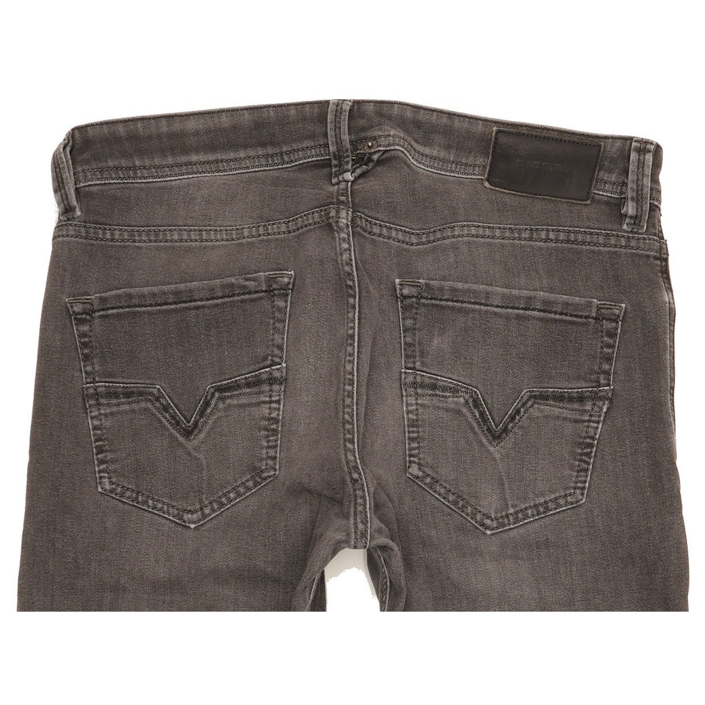 Diesel Larkee Men Grey Straight Regular Stretch Jeans W31 L30