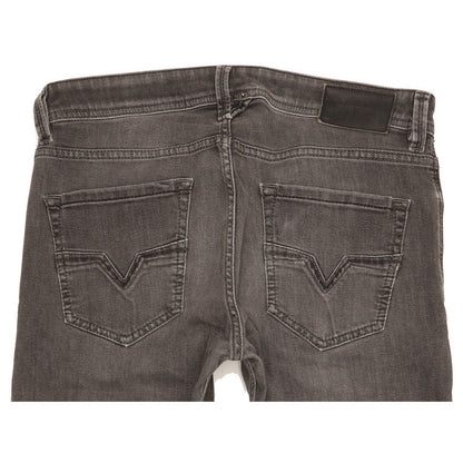 Diesel Larkee Men Grey Straight Regular Stretch Jeans W31 L30