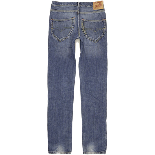 Replay Men Blue Straight Regular Jeans W28 L34
