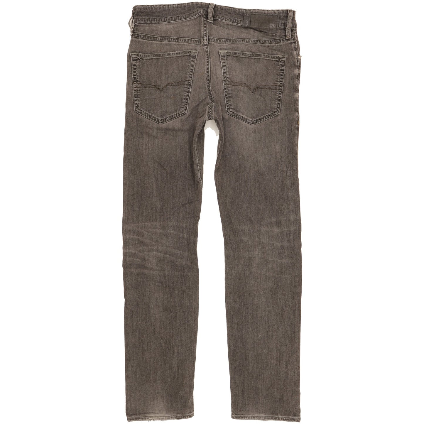 Diesel Buster Men Grey Tapered Slim Stretch Jeans W30 L30