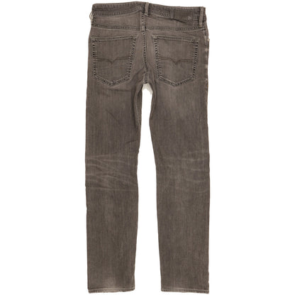 Diesel Buster Men Grey Tapered Slim Stretch Jeans W30 L30