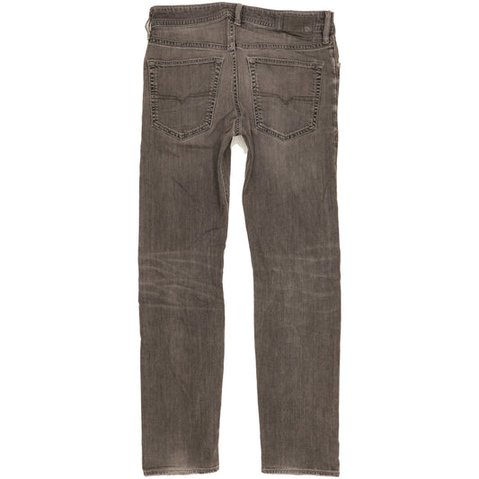 Diesel Buster Men Grey Tapered Slim Stretch Jeans W30 L30