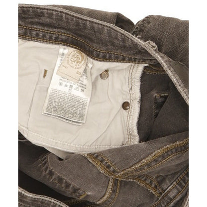 Diesel Buster Men Grey Tapered Slim Stretch Jeans W30 L30