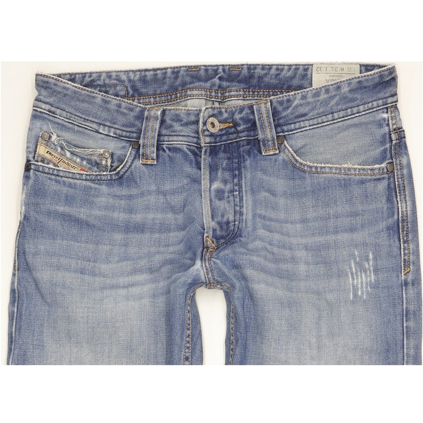 Diesel Viker Men Blue Straight Regular Jeans W31 L32