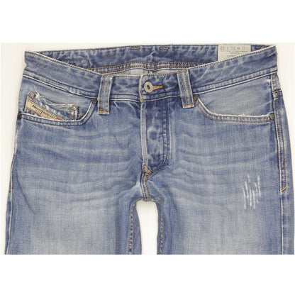 Diesel Viker Men Blue Straight Regular Jeans W31 L32