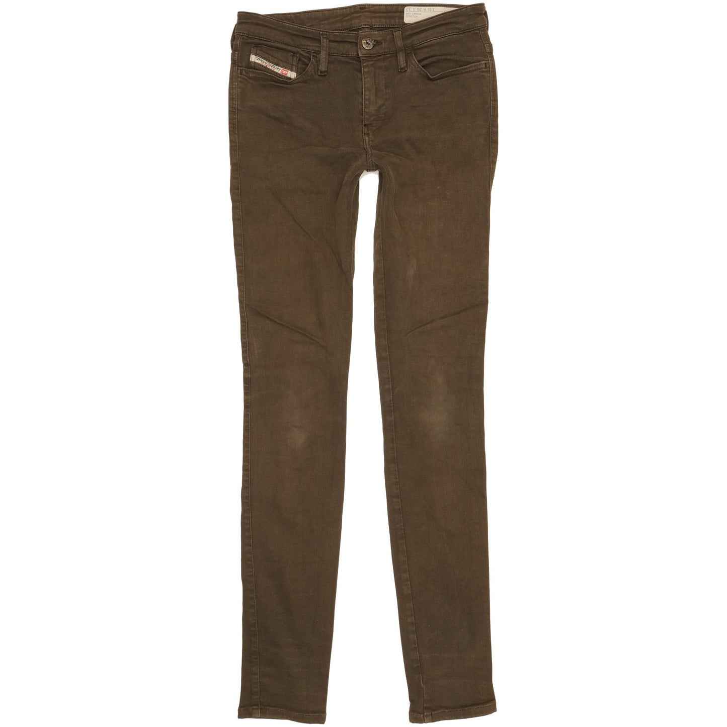 Diesel Skinzee Men Brown Skinny Slim Stretch Jeans W26 L31