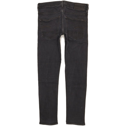G-Star 3301 Men Black Skinny Slim Stretch Jeans W32 L30