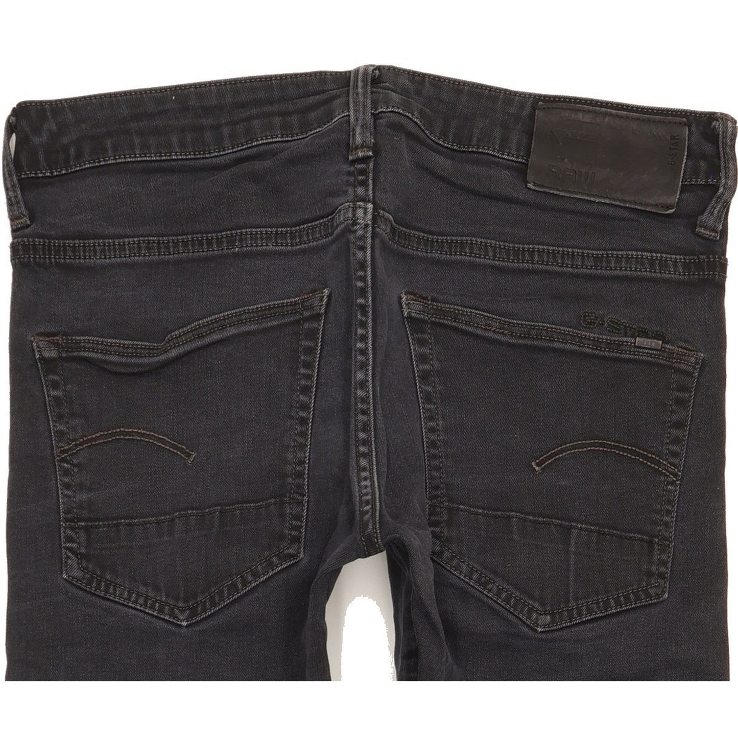 G-Star 3301 Men Black Skinny Slim Stretch Jeans W32 L30