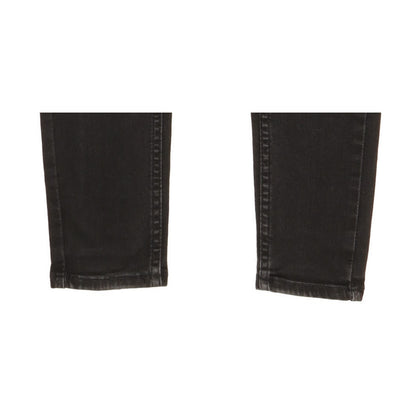 Levi's 710 Super Women Black Skinny Slim Stretch Jeans W26 L29