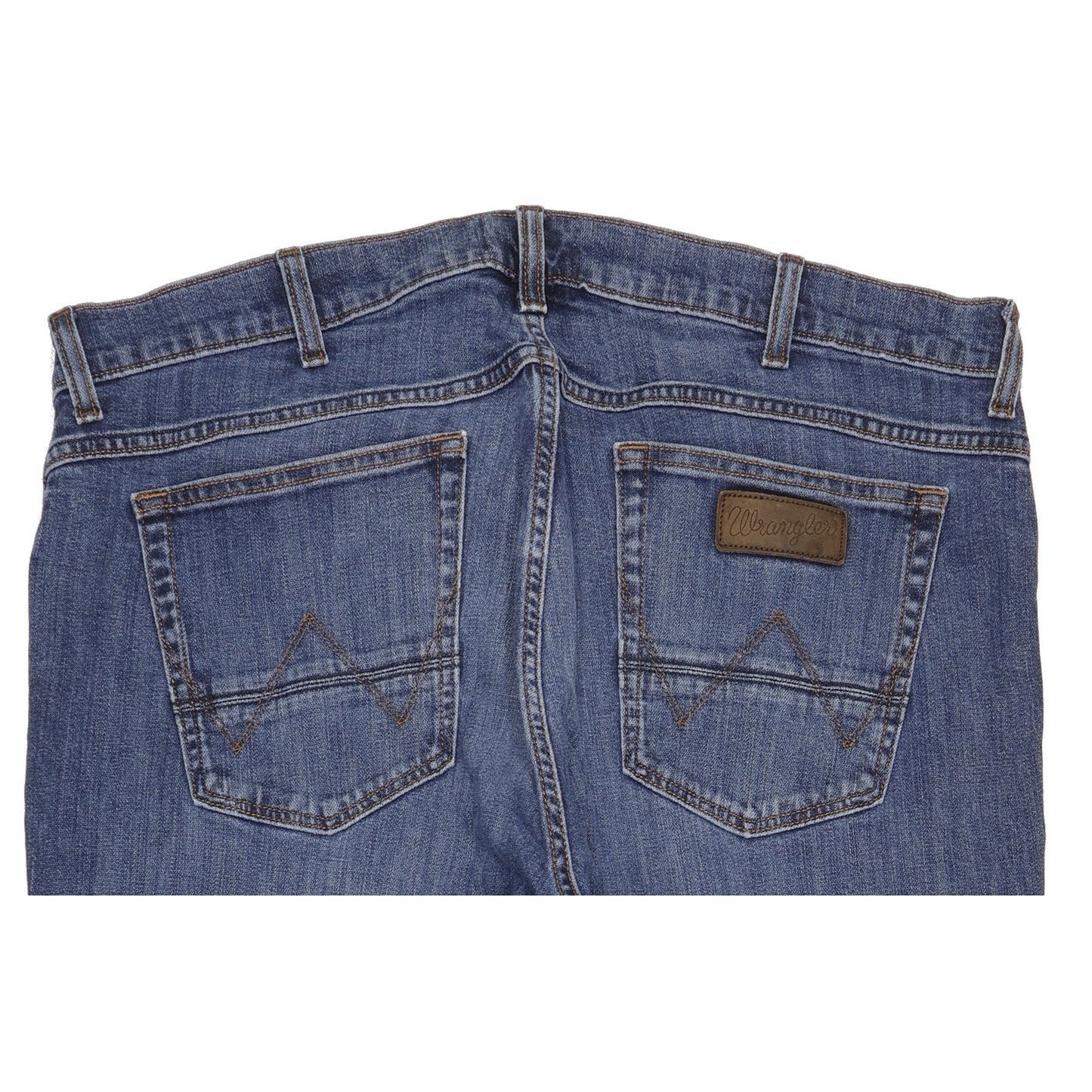 Wrangler Men Blue Bootcut Regular Stretch Jeans W40 L29