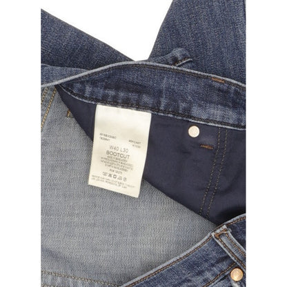 Wrangler Men Blue Bootcut Regular Stretch Jeans W40 L29