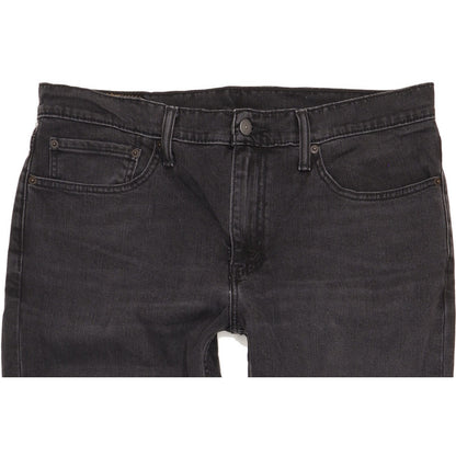 Levi's 511 Men Black Straight Slim Stretch Jeans W36 L32