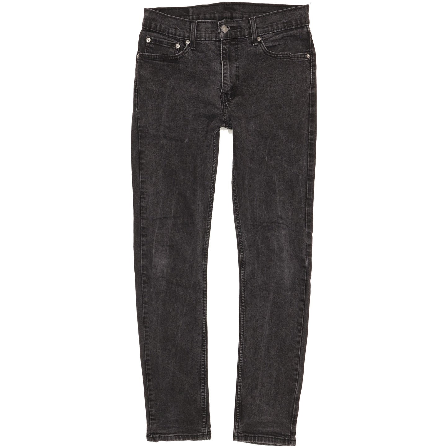 Levi's 510 Men Black Skinny Slim Stretch Jeans W32 L31