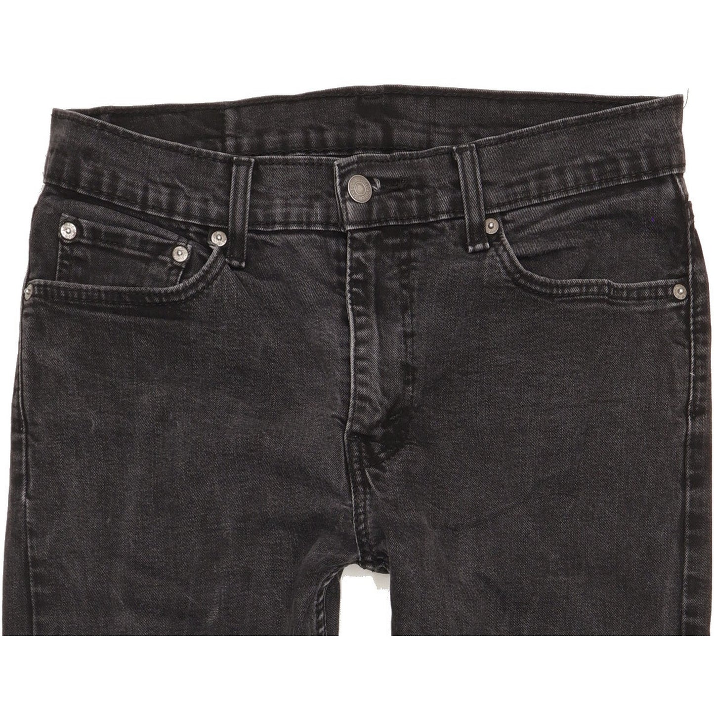 Levi's 510 Men Black Skinny Slim Stretch Jeans W32 L31