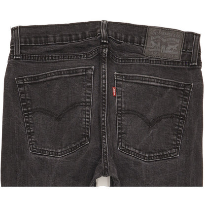 Levi's 510 Men Black Skinny Slim Stretch Jeans W32 L31