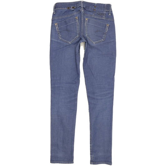 G-Star Women Blue Skinny Slim Stretch Jeans W24 L29