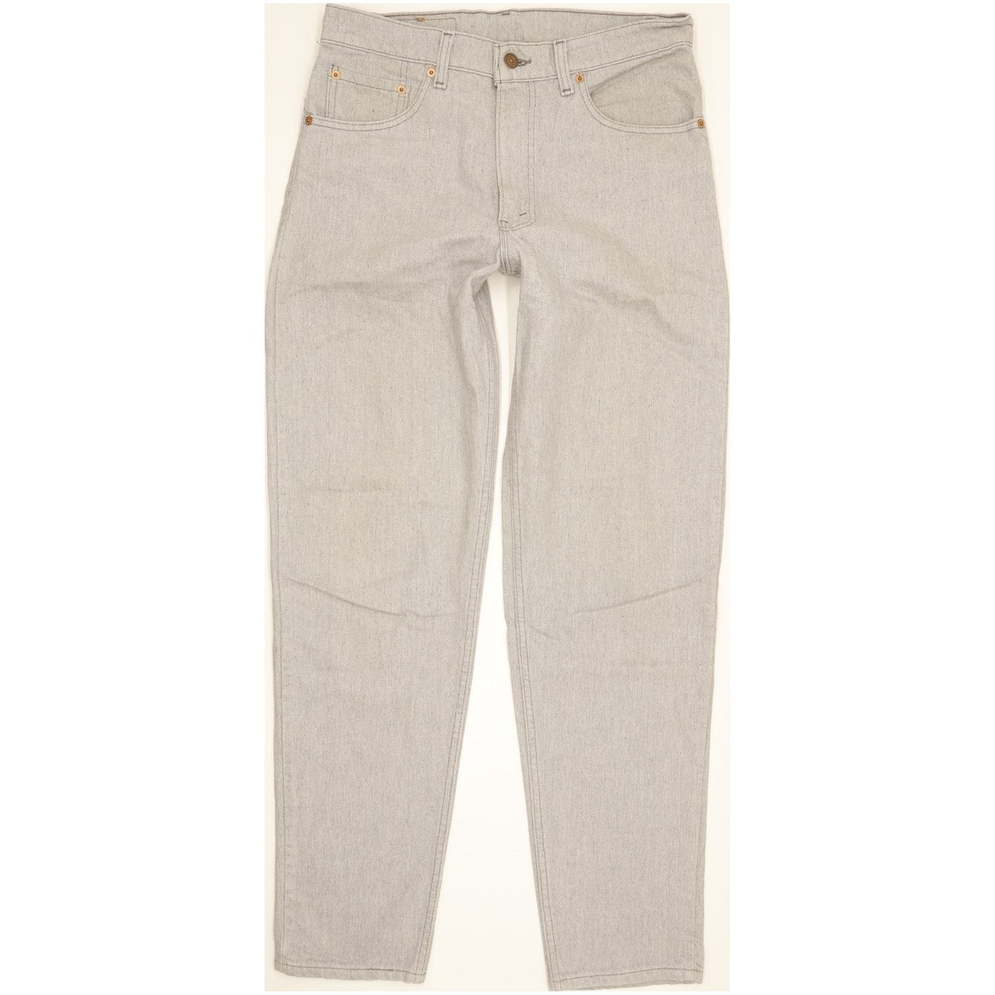 Levi's 550 Made in USA Men Grey Tapered Relaxed Jeans W32 L32