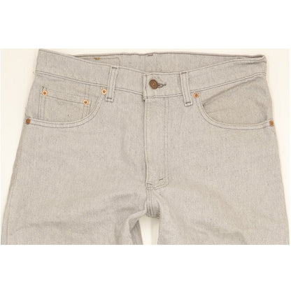 Levi's 550 Made in USA Men Grey Tapered Relaxed Jeans W32 L32