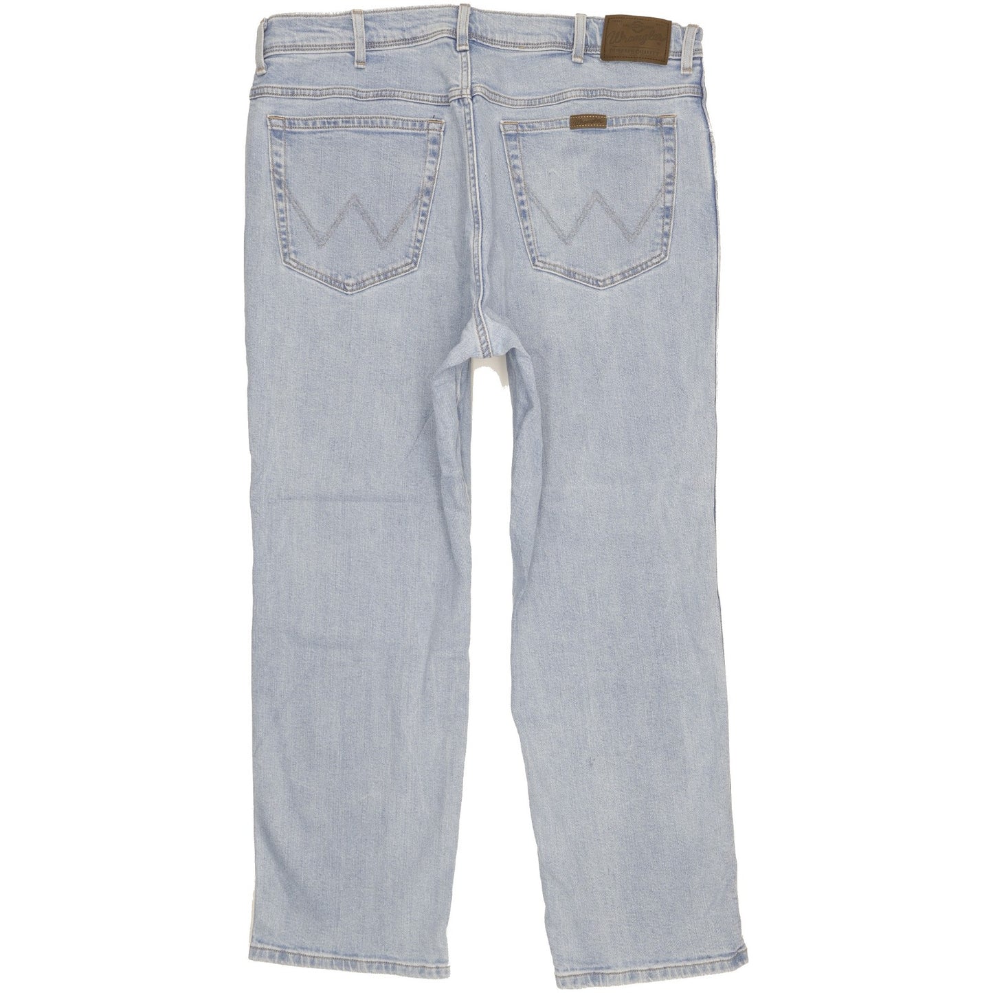 Wrangler Durable Quality Men Blue Straight Regular Stretch Jeans W40 L29