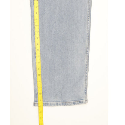 Wrangler Durable Quality Men Blue Straight Regular Stretch Jeans W40 L29