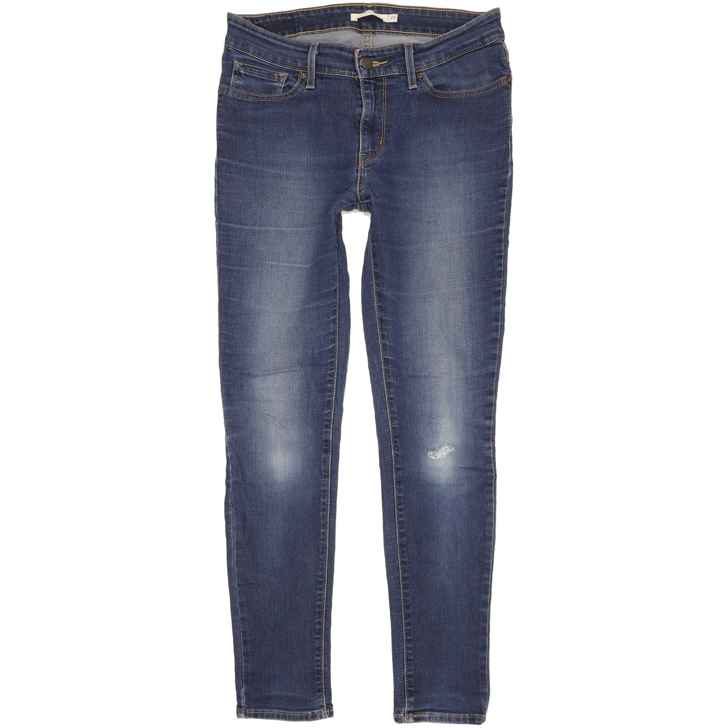 Levi's 711 Women Blue Skinny Slim Stretch Jeans W29 L29