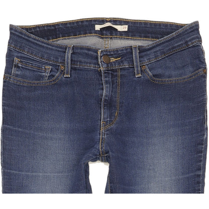 Levi's 711 Women Blue Skinny Slim Stretch Jeans W29 L29