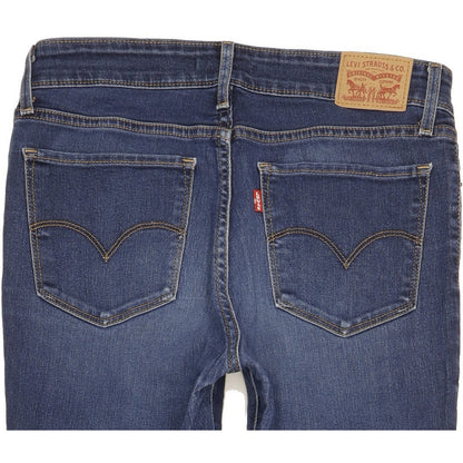 Levi's 711 Women Blue Skinny Slim Stretch Jeans W29 L29