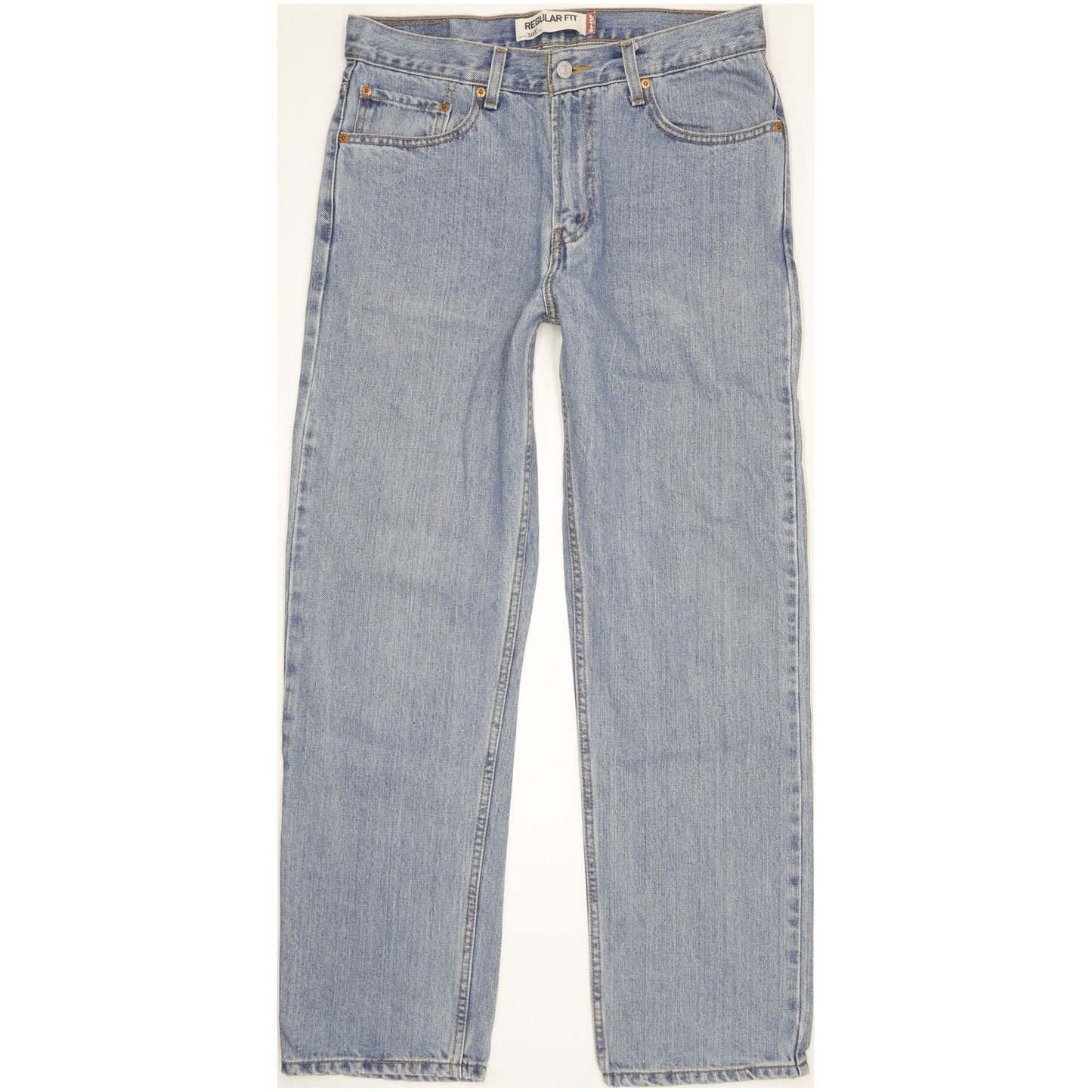 Levi's 505 Men Blue Straight Regular Jeans W34 L32