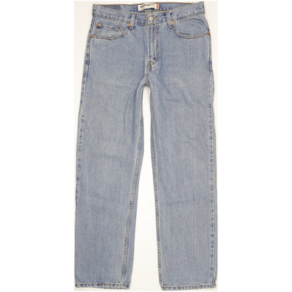 Levi's 505 Men Blue Straight Regular Jeans W34 L32