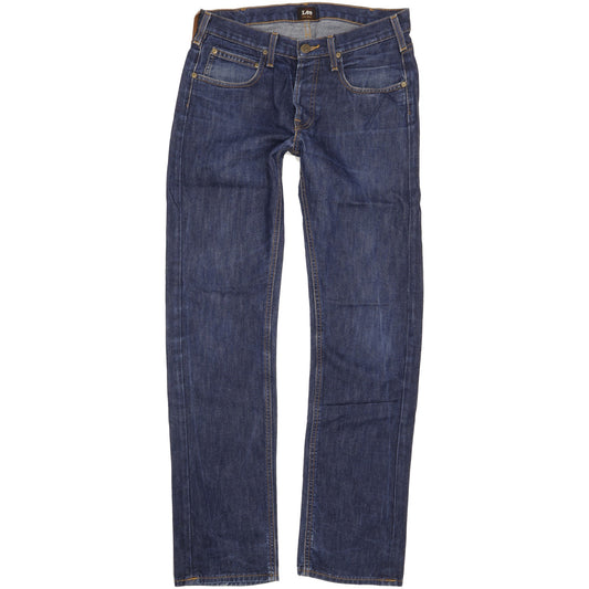 Lee Blake Men Blue Straight Regular Jeans W31 L33