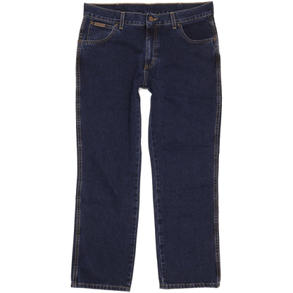 Wrangler Texas Men Blue Straight Regular Jeans W36 L30
