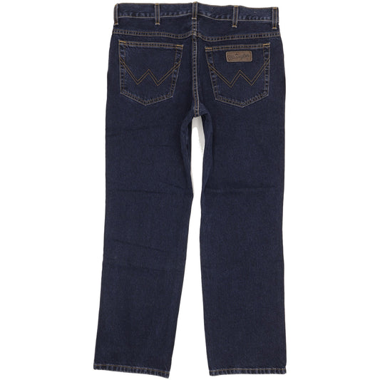 Wrangler Texas Men Blue Straight Regular Jeans W36 L30