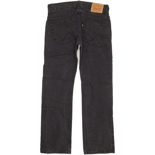 Levi's 506 Men Black Straight Regular Jeans W32 L30